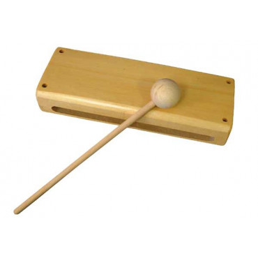 Bloc de Percussion Avec 4 Boules Goki UC906 Instrument Jouet en Bois