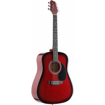 Guitare Folk 4/4 Redburst