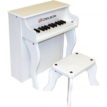 Piano droit enfant Blanc Delson