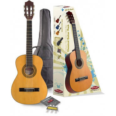 Pack guitare classique 1/2 Tilleul