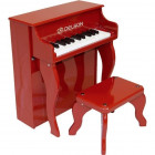 Piano droit enfant Rouge Delson