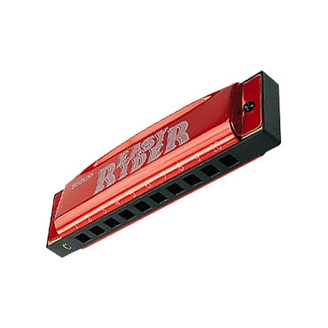 Goki - Harmonica enfant 10 trous rouge - NoïziKidz