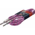 Câble Corde jack/jack 6m rose