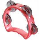 Mini tambourin cymbalettes rouge