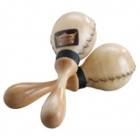 Mini maracas Remo en peau naturelle