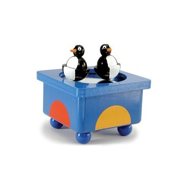 Boîte à musique Pingouins