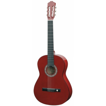 Guitare classique 4/4 rouge - Almeria Classic