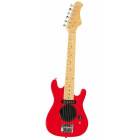 Guitare électrique enfant 1/4 ampli intégré Rouge