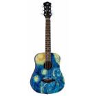 Guitare Folk voyage 3/4 Safari Van Gogh
