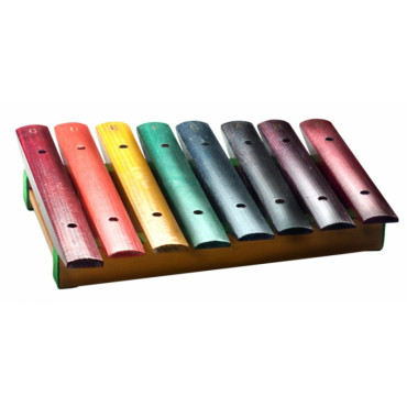 Xylophone enfant 1 octave couleurs nature