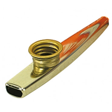 Kazoo pour adultes | Voix Variable Metal Kazoo | Belle boîte cadeau pour  cadeau Kazoo, instrument de musique le plus simple avec couvre-chef en