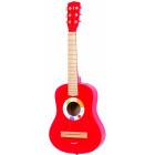 Guitare jouet 1/4 Confetti Rouge