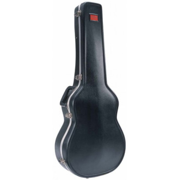 Etui Rigide ABS  Guitare Folk 4/4