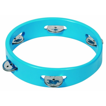 Tambourin Cymbalettes Bois Bleu 8''