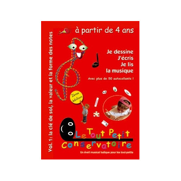 Le Tout Petit Conservatoire 4-6 ans - Volume 1