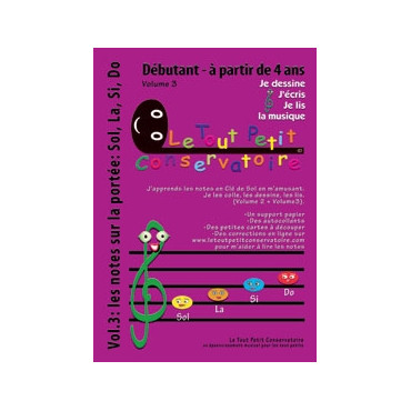 Le Tout Petit Conservatoire 4-6 ans - Volume 3