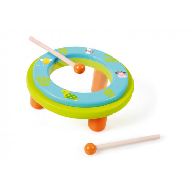 Tambour à main - Percussions pour enfants - Goki - NoïziKidz