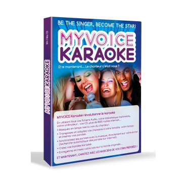 Logiciel MyVoice Karaoké