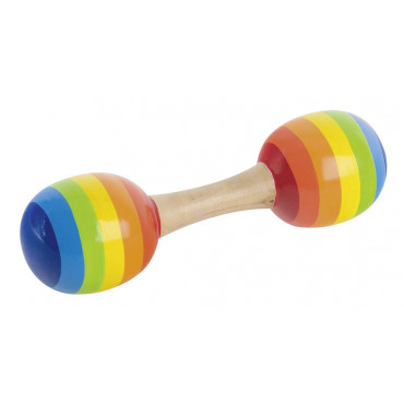 Maracas Haltère multicolores