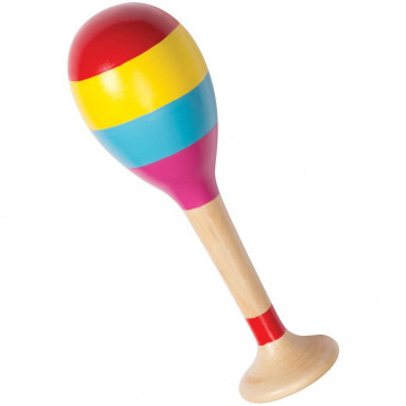 Maracas en Bois Multicolore