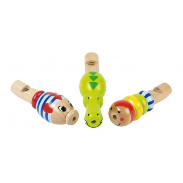 Set de 3 Sifflets Animaux