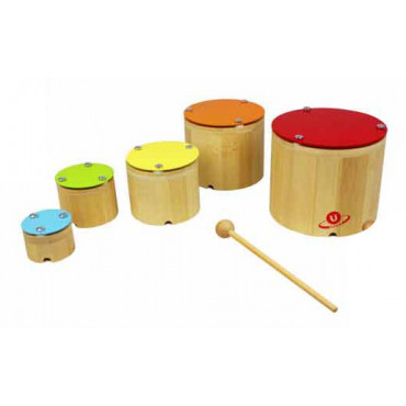 Batterie jouet en bois - Instruments de musique pour enfants NOIZIKIDZ