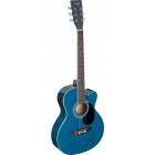 Guitare Folk Electro-Acoustique Bleu