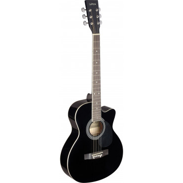 Guitare Folk Acoustique Noir