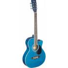 Guitare Folk Acoustique Bleu