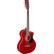 Guitare Folk Acoustique Rouge