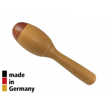 Maracas Hêtre / Bubinga 18cm - Tonalité Medium - 1+