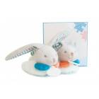 Chaussons avec hochet 6-12 mois - lapin Happy