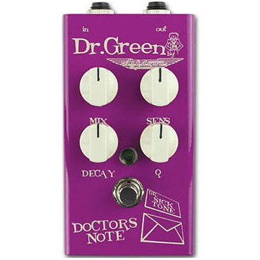 Pédale d'effet envelope filter Doctors Note Dr. Green