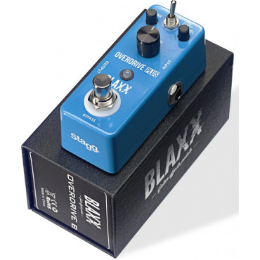 Pédale d'Overdrive pour guitare avec 2 modes différents