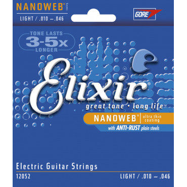 Cordes Guitare Electrique Elixir 12052  Light