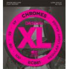 Cordes Long Scale Basse D'Addario ECB81