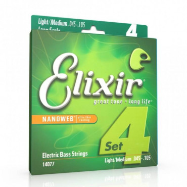 Corde Basse Elixir Nanoweb 14077 