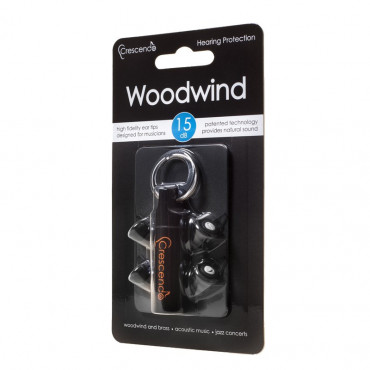 SNR 15dB - Woodwind - Protection Auditive Spéciale Instruments A Vent