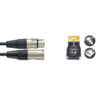 Câble professionnel micro XLR m. / XLR f., série