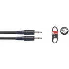 Câble audio, mini jack/mini jack (m/m), 3 m