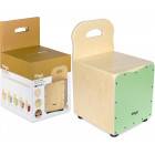 Cajon Tabouret Vert Enfant