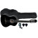 Pack Guitare Classique 3/4 noire - Almeria Player Pack