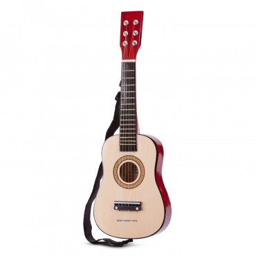 TOOLYLAND Jouet Musical - Guitare Miniature en Bois pour Enfants, 3 Ans et  + 