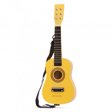 Guitare jouet jaune