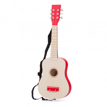 Guitare Naturelle Rouge New Classic Toys 10300