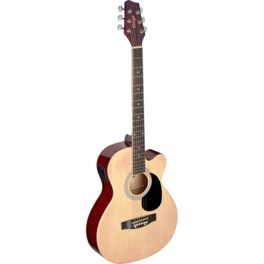 Guitare Folk Electroacoustique 4/4 Natural