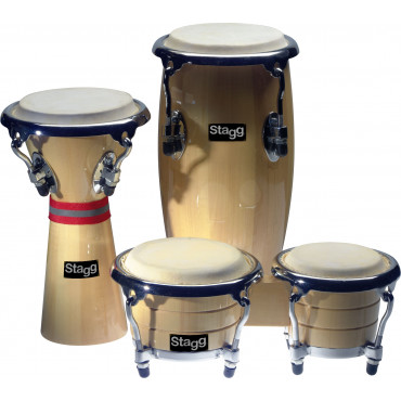 Set de 3 mini-percussions Afro-Latines