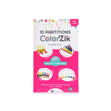 Livret CD ColorZik Spécial comptines