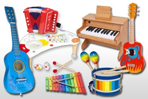 Tambour de fanfare enfant - 4 tirants - Noizikidz